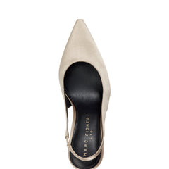 Marc Fisher Leynne Slingback Pump | Champagne