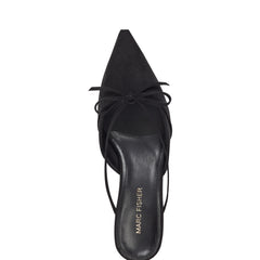 Marc Fisher Florin Kitten Heel Mule | Black