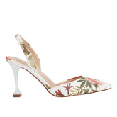 Marc Fisher Hadya Slingback Pump | White Floral