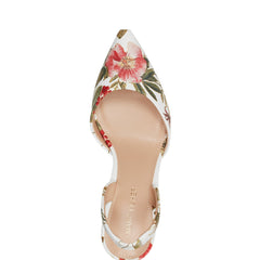Marc Fisher Hadya Slingback Pump | White Floral