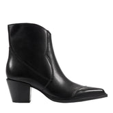 Marc Fisher Giulie Western Ankle Bootie | Black Leather