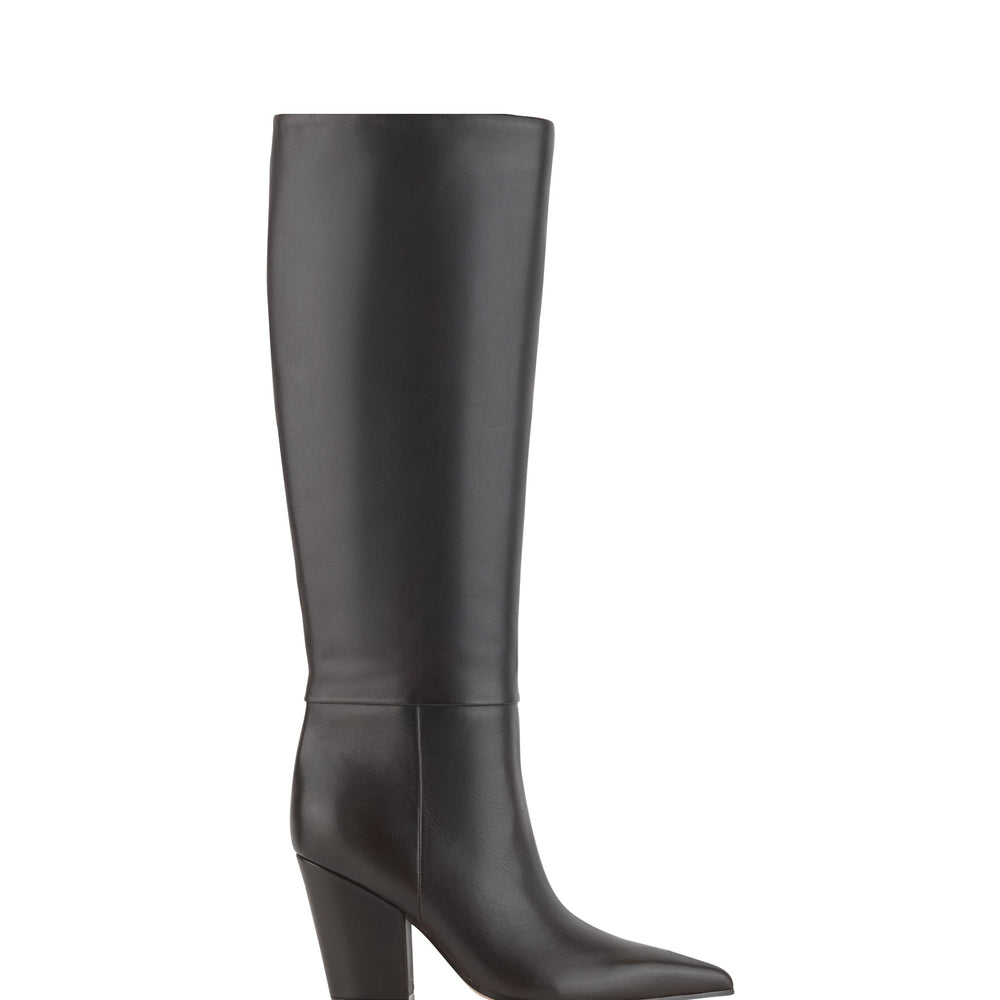 Marc Fisher Estella Knee High Boot | Dark Brown Leather