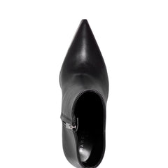 Marc Fisher Elynna Block Heel Bootie | Black Leather
