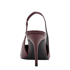 Marc Fisher Leynne Slingback Pump | Dark Red Leather
