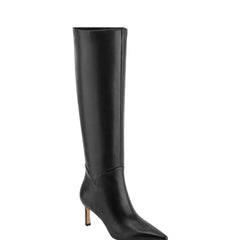 Marc Fisher Sabrina Wide Calf Boot | Black Leather