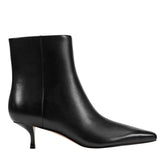 Marc Fisher Kiona Kitten Heel Ankle Bootie | Black Leather