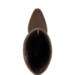 Marc Fisher Lannie Dress Boot | Dark Brown Suede
