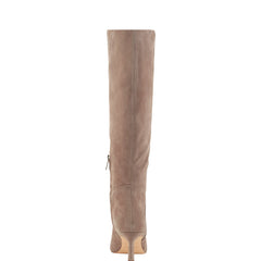 Marc Fisher Sabrina Wide Calf Boot | Taupe Suede