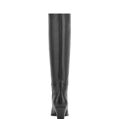 Marc Fisher Tarrie Block Heel Boot | Black Leather
