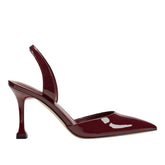 Marc Fisher Hadya Slingback Pump | Dark Red Patent