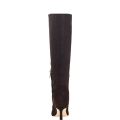 Marc Fisher Sabrina Wide Calf Boot | Dark Brown Suede