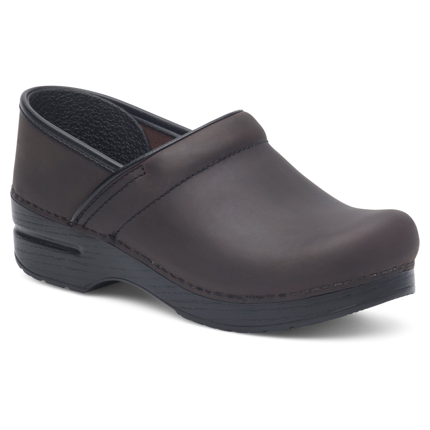 Antique Brown Oiled Clog,35