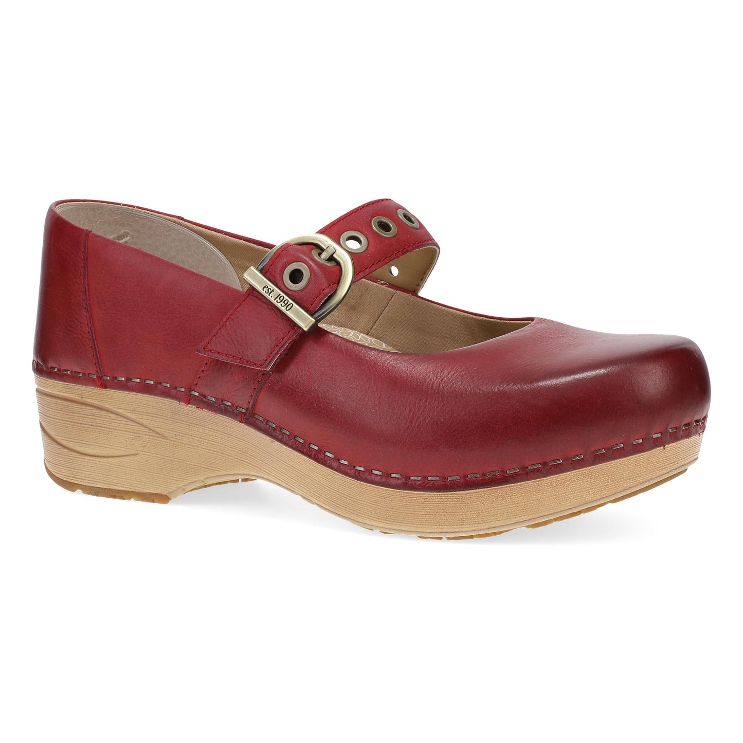Dansko Wide XP 2.0 Mary Jane Clog Red