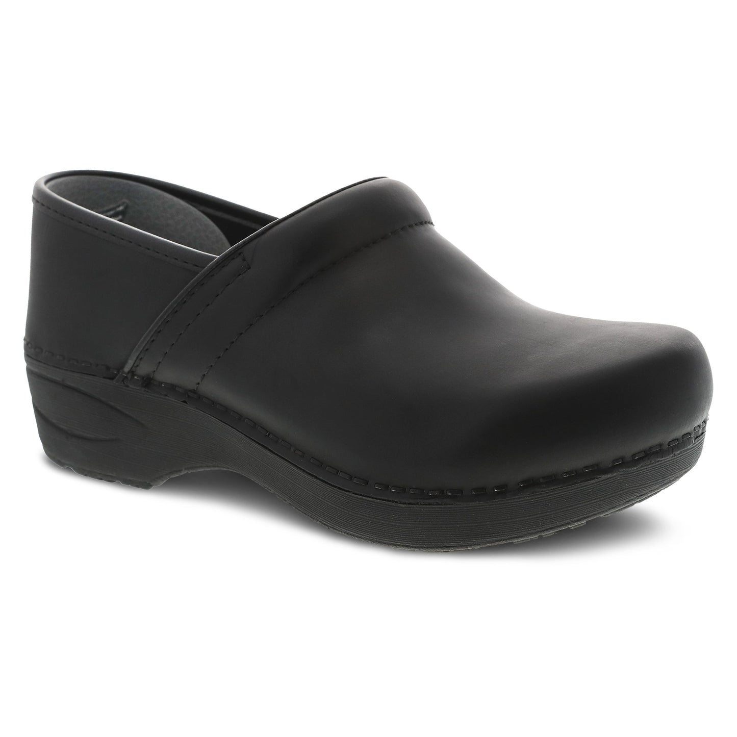 Black Waterproof Pull Up Clog,35