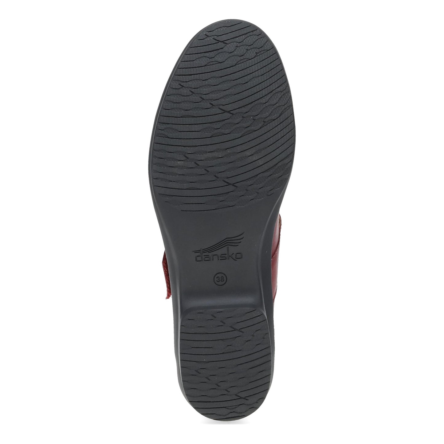 Dansko Collette Red Burnished Nubuck