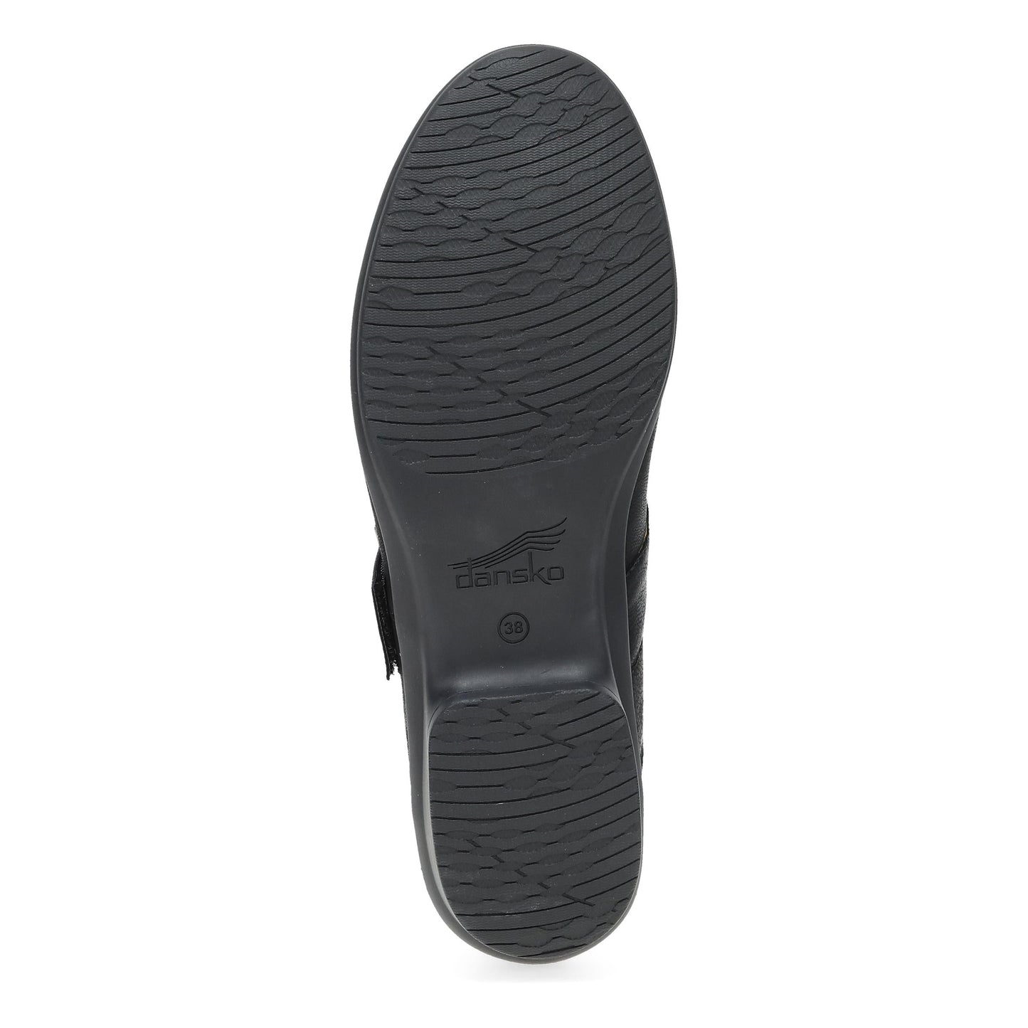 Dansko Collette Black Burnished Nubuck