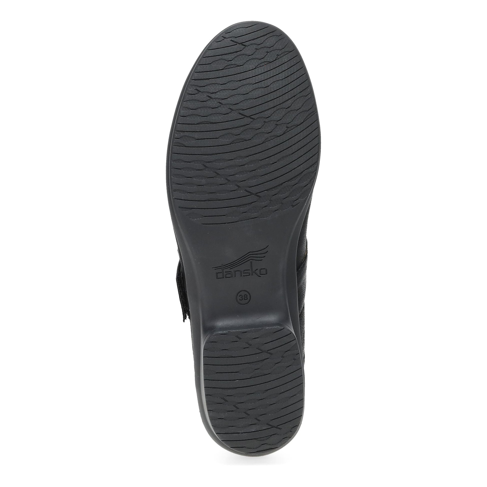 Dansko Collette Black Burnished Nubuck