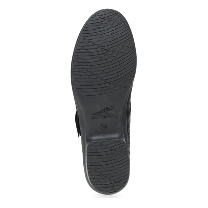 Dansko Collette Black Burnished Nubuck