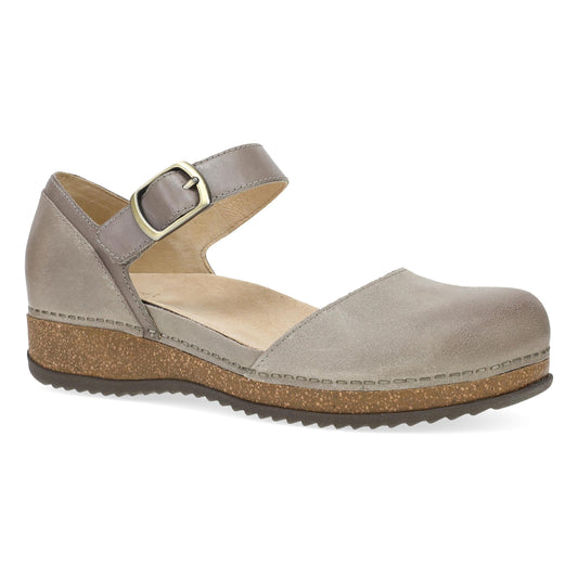 Dansko Mae Taupe Suede