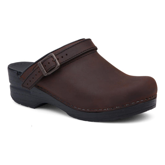 Dansko Ingrid Antique Brown/Black