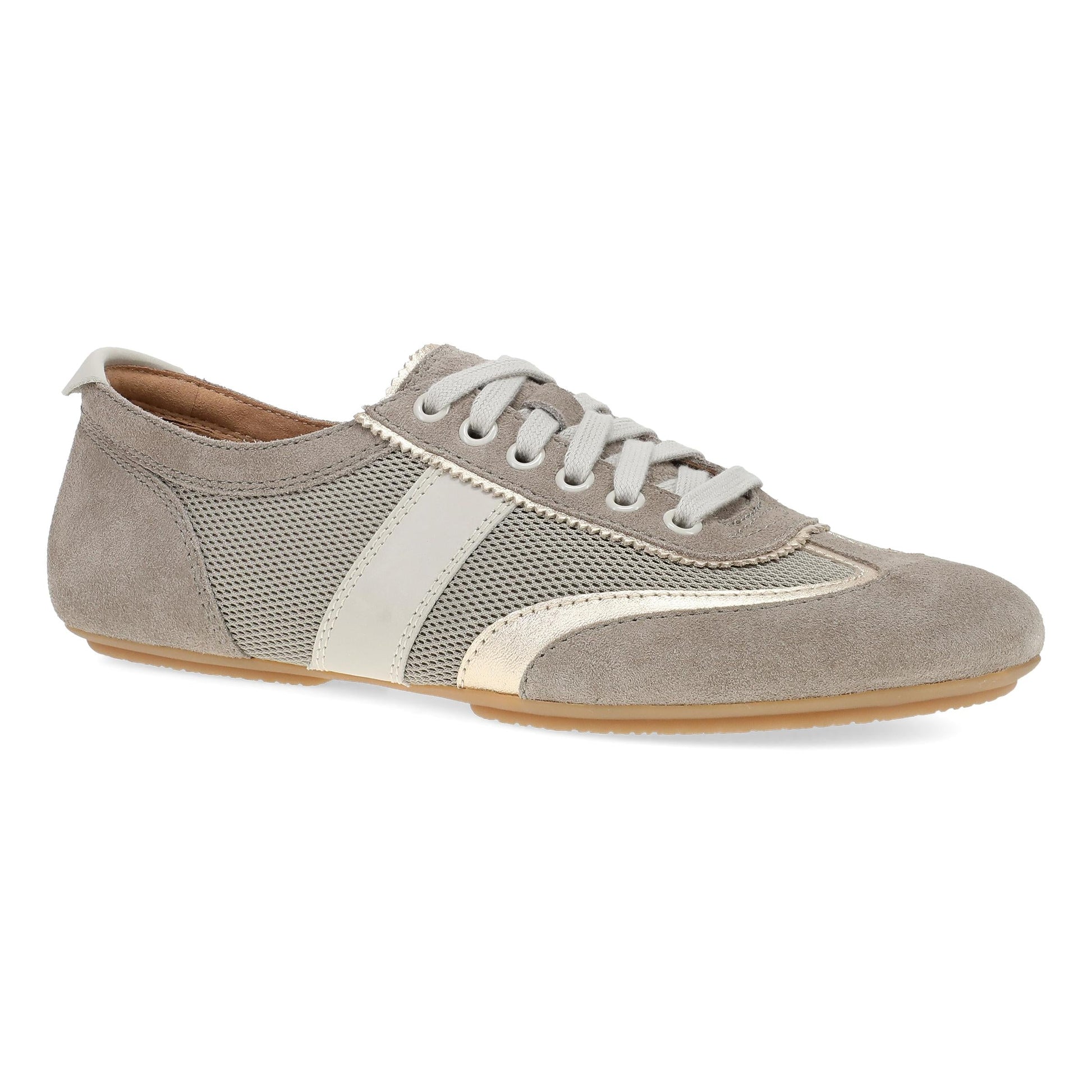 Dansko Milana Taupe/Gold Suede