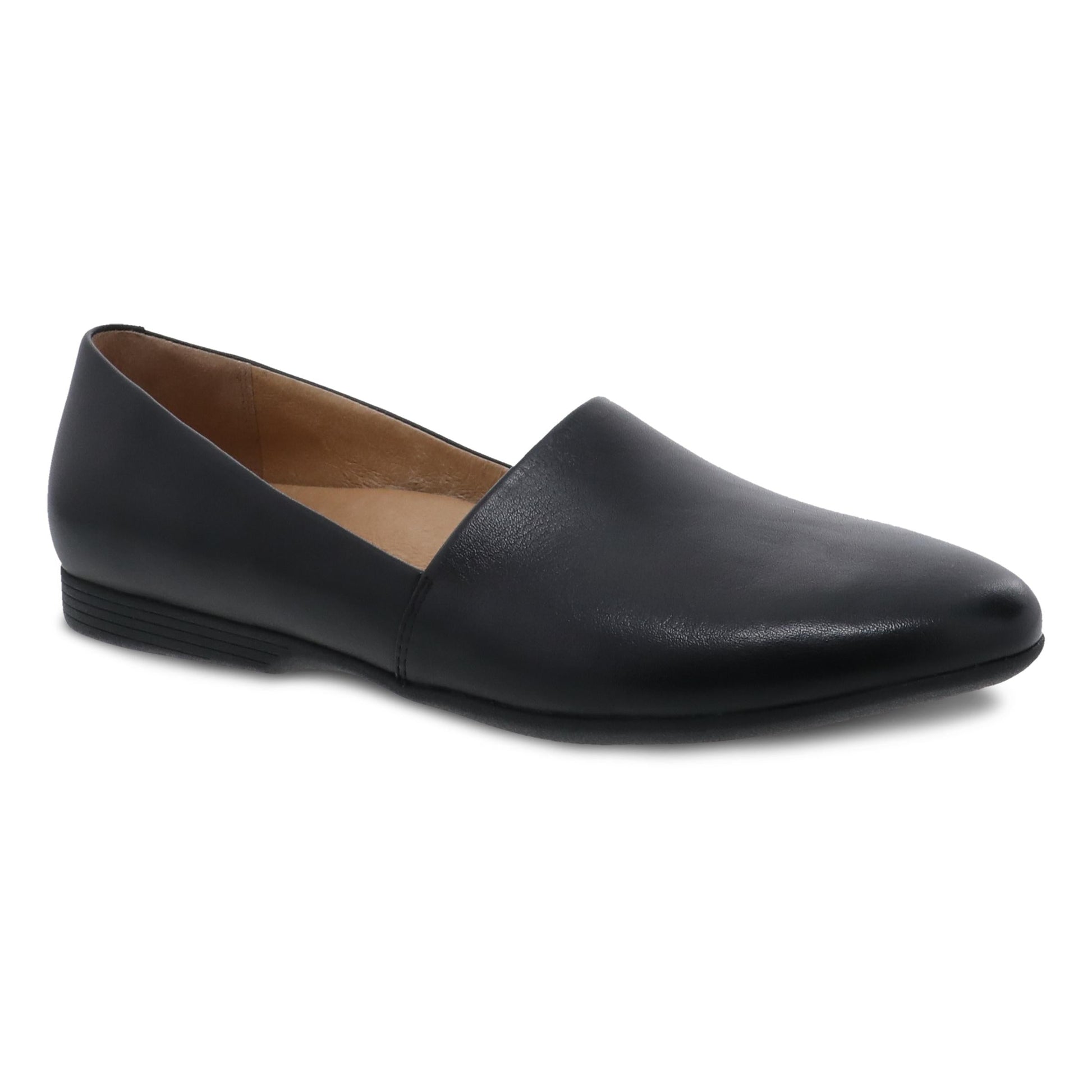Dansko Larisa Wide Black Milled Nappa
