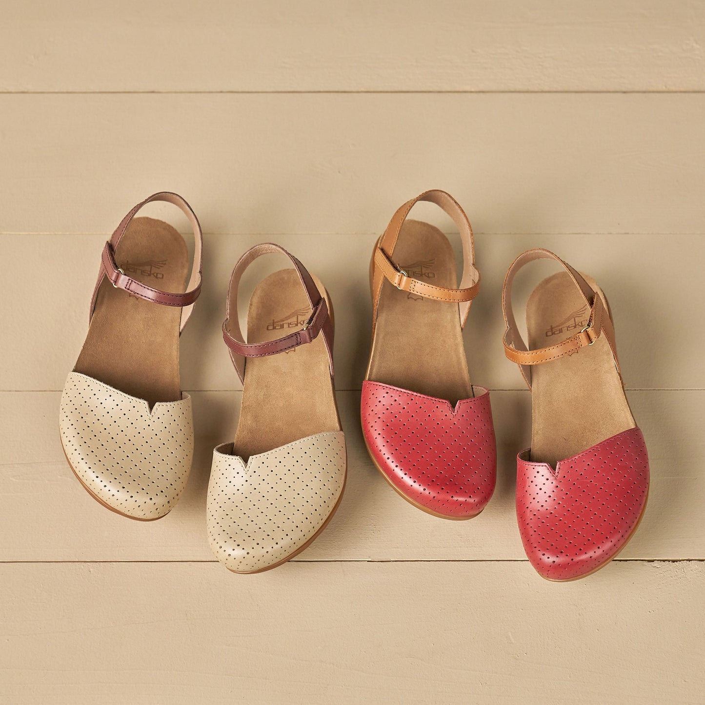 Dansko Rowan Red Leather