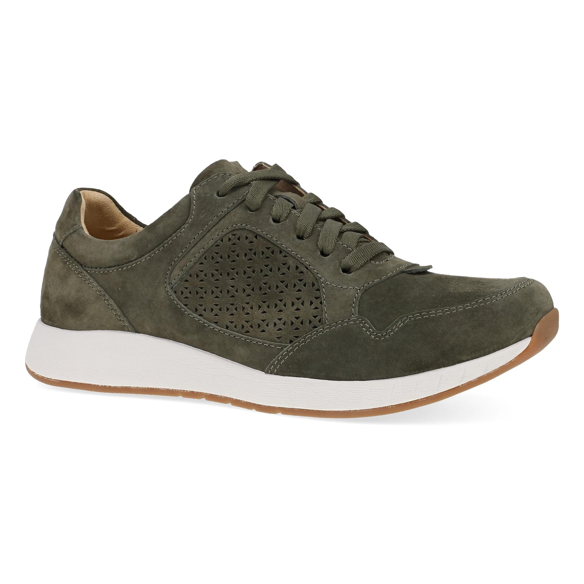 Dansko Catie Olive Suede
