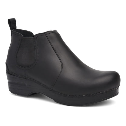 Black Oiled Boot,36