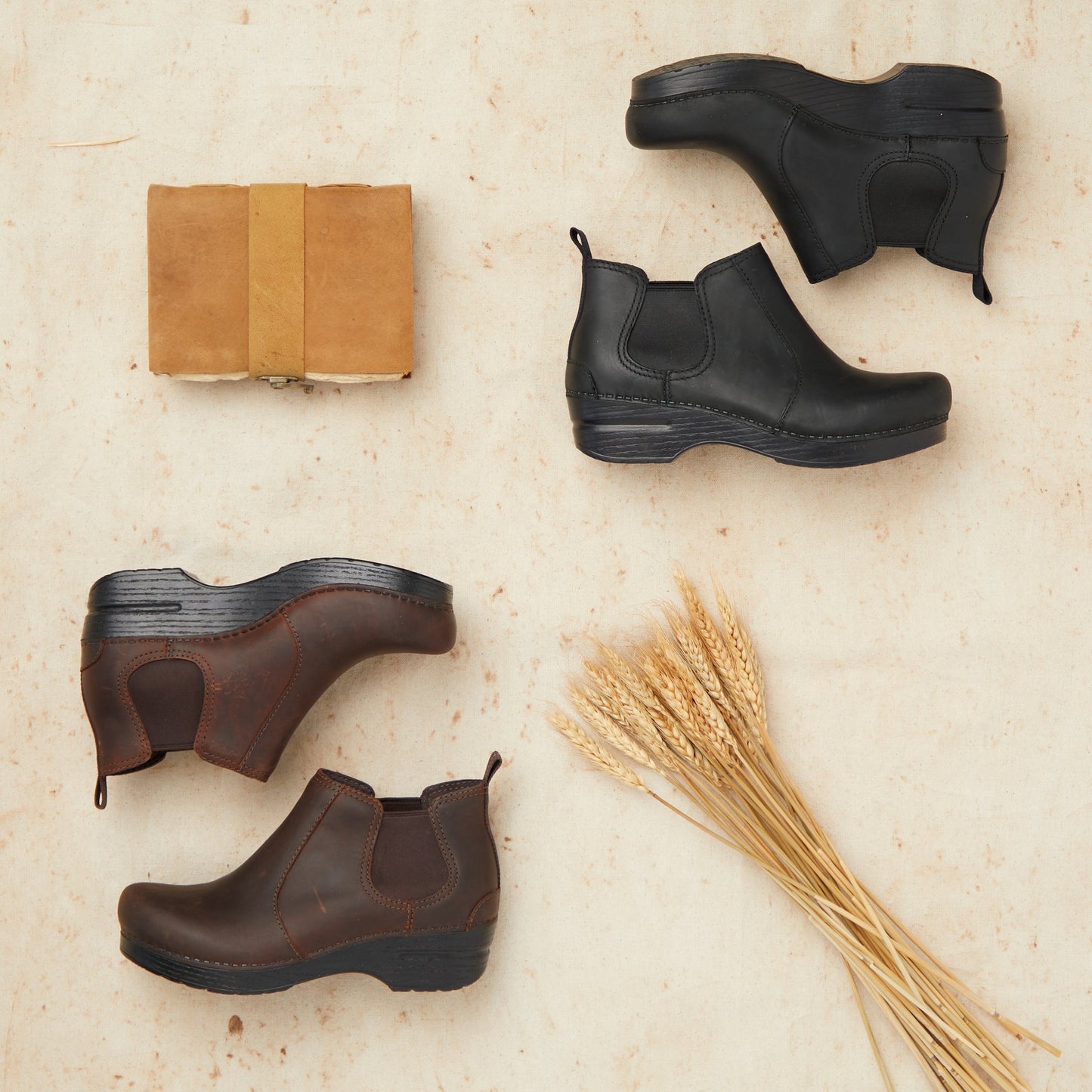 Dansko Frankie Black Oiled