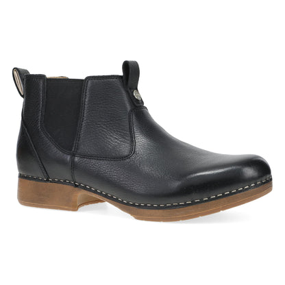 Dansko Michele Black Waxy Milled