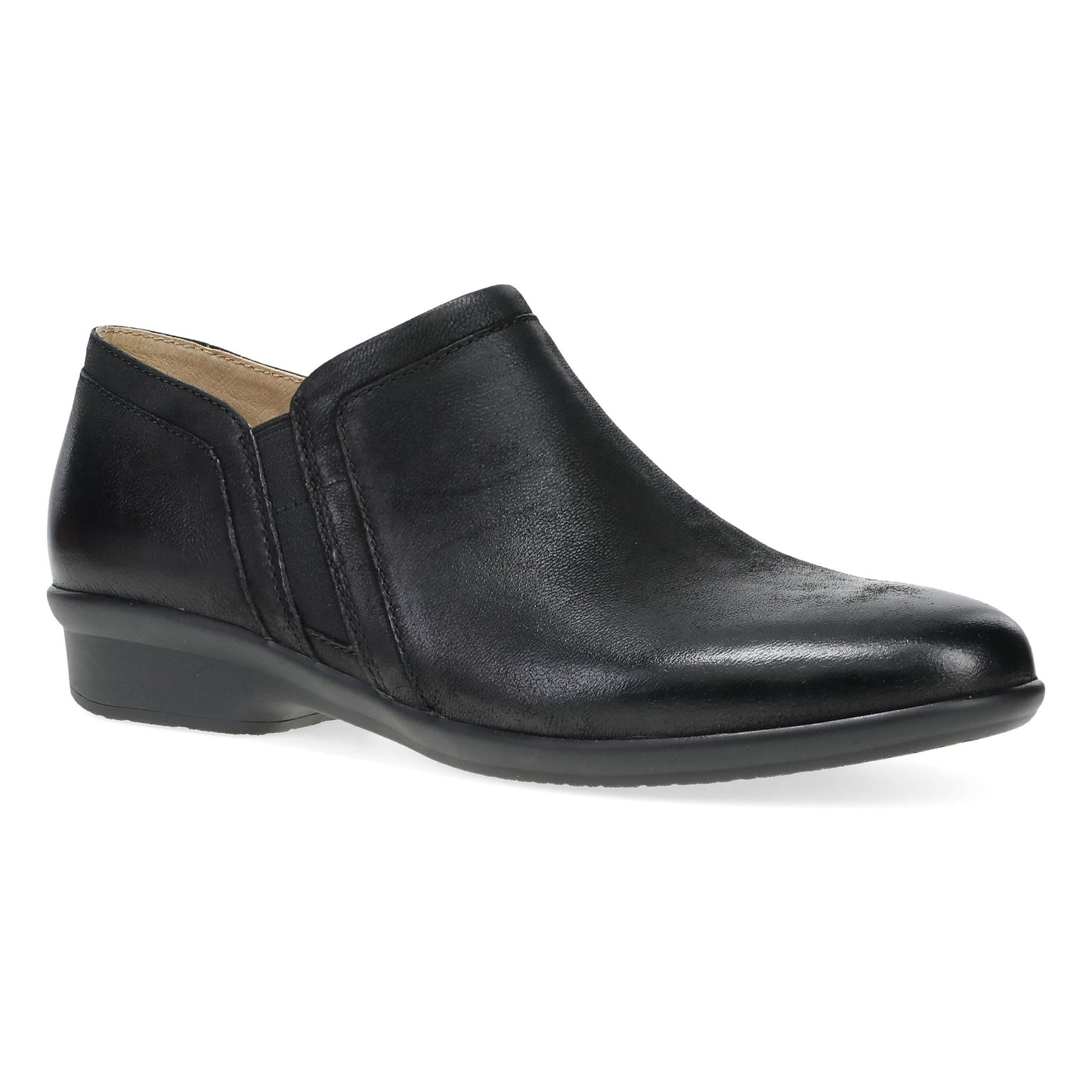 Dansko Cheryl Wide Black Burnished Nubuck