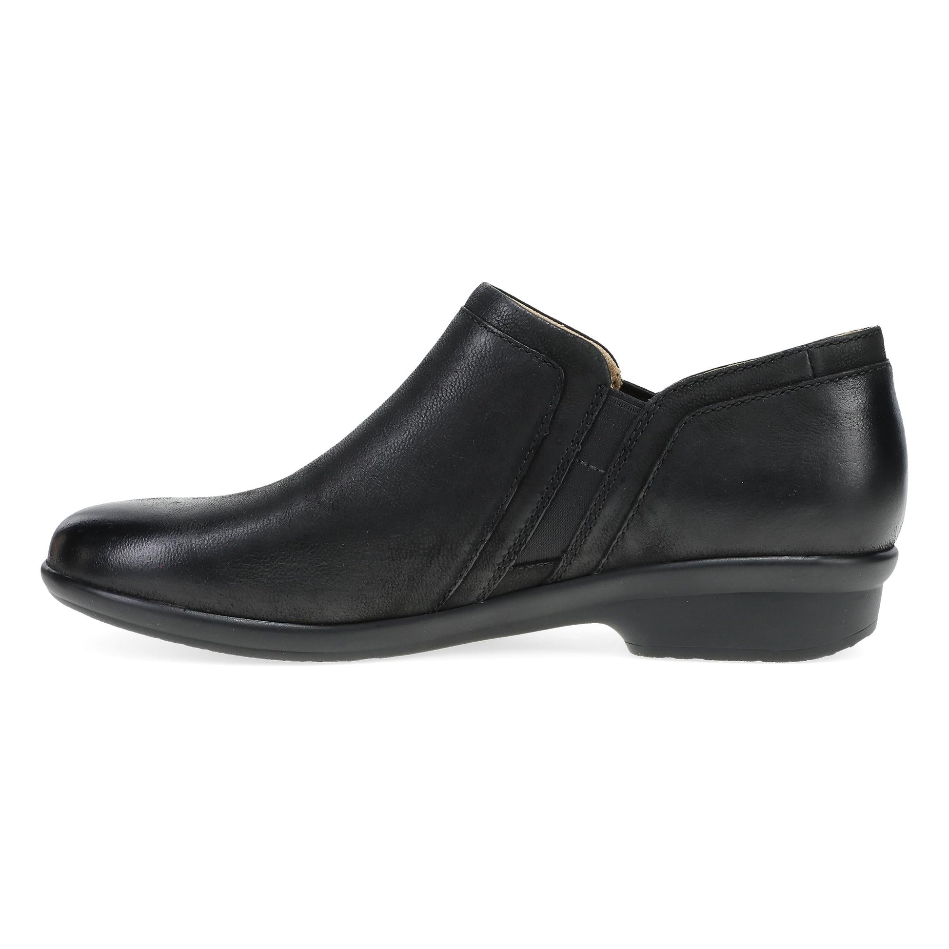 Dansko Cheryl Wide Black Burnished Nubuck