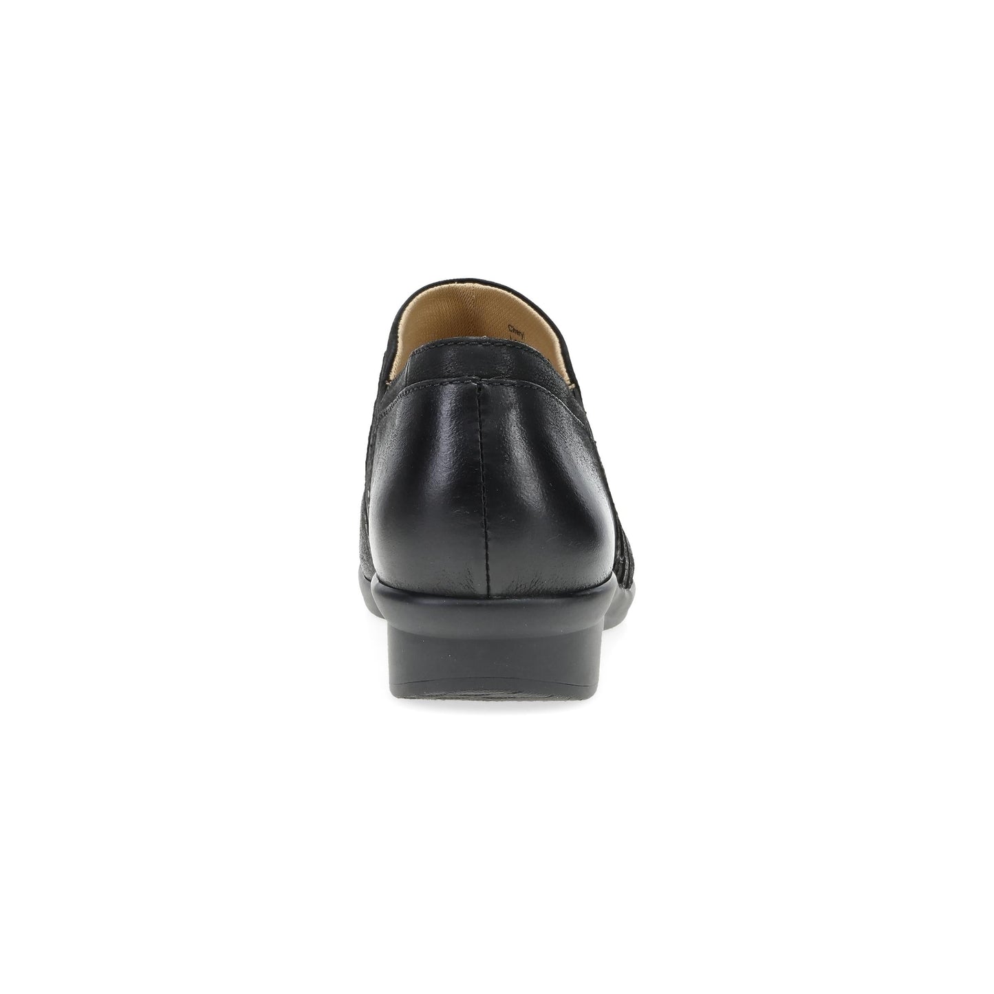 Dansko Cheryl Wide Black Burnished Nubuck