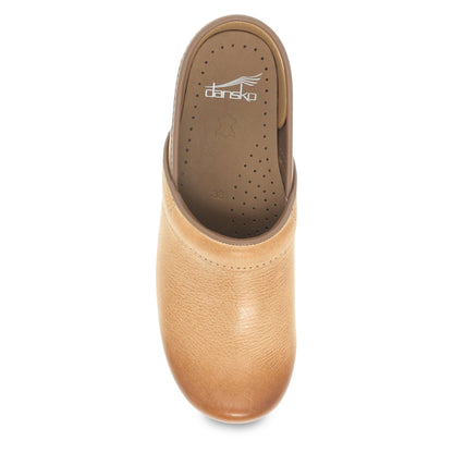 Dansko Wide Pro Honey Distressed