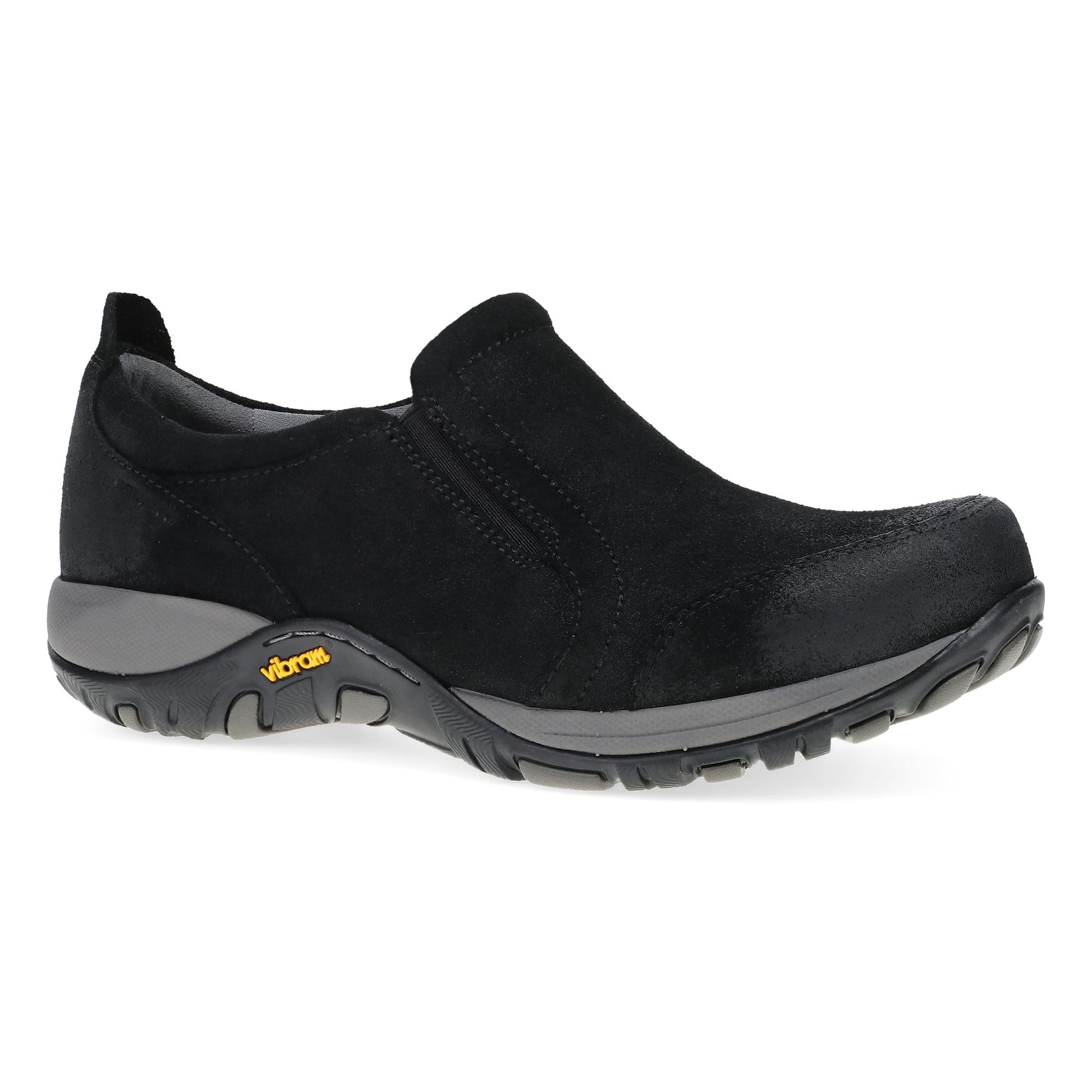 Dansko Pippy Black Waterproof Burnished Suede