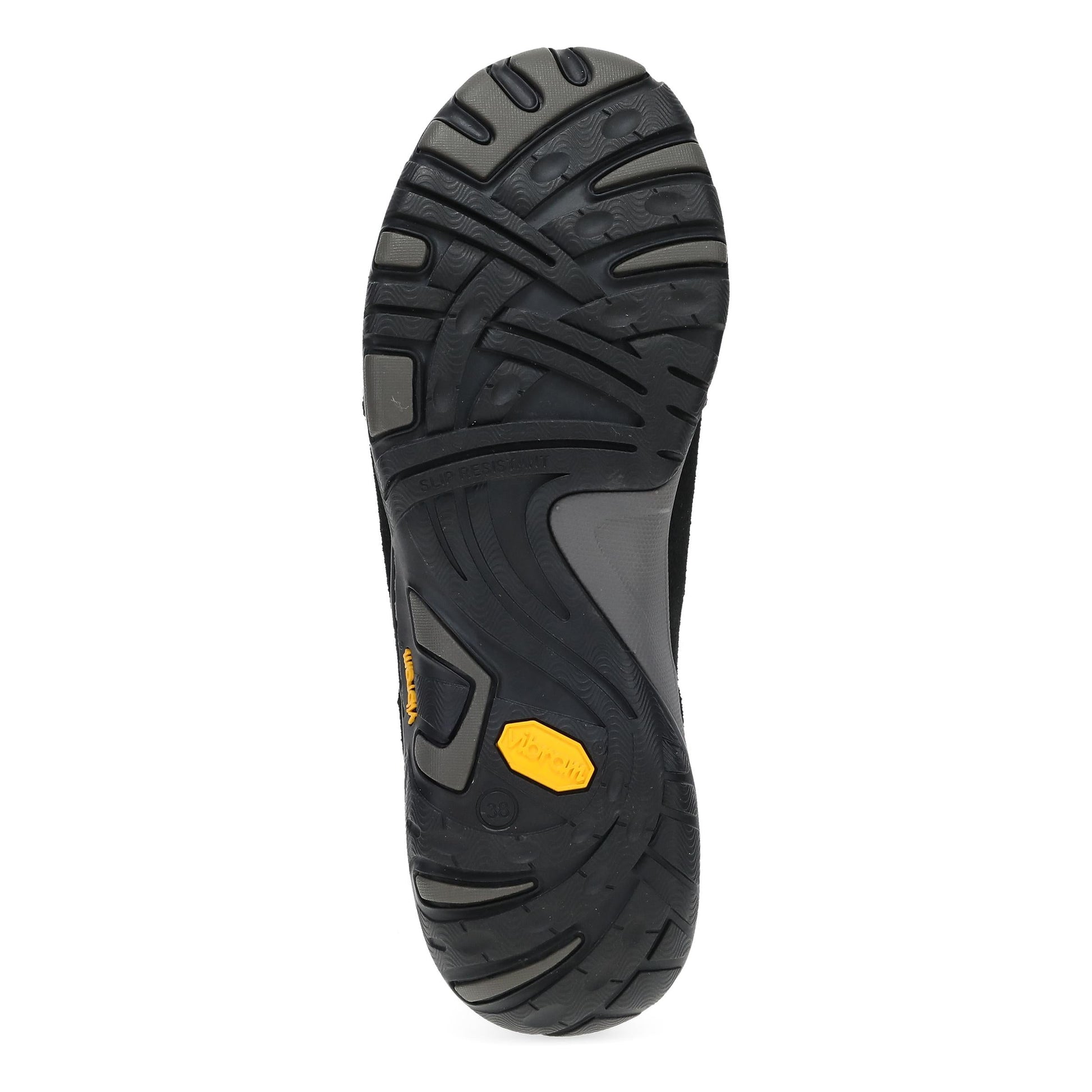 Dansko Pippy Black Waterproof Burnished Suede