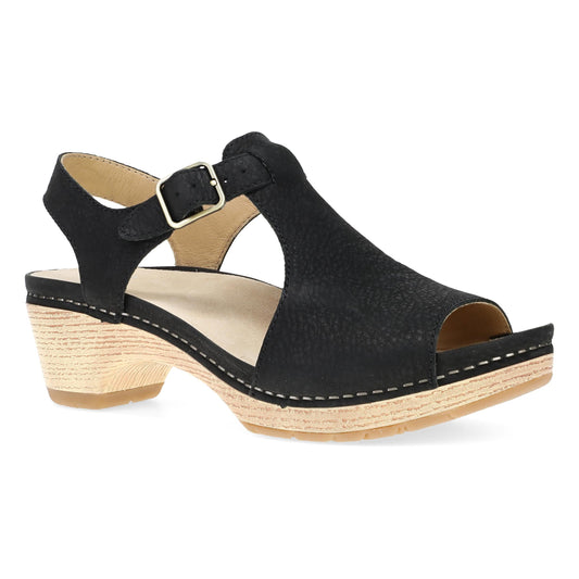 Dansko Laverne Black Milled Nubuck