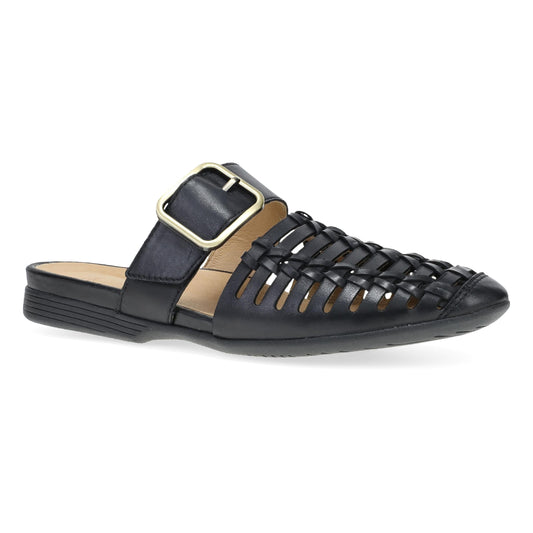 Dansko Leilani Black Burnished Nappa