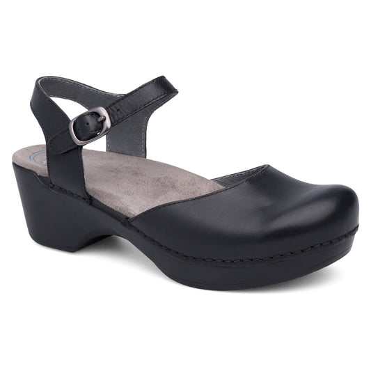 Dansko Sam Black Soft Full Grain