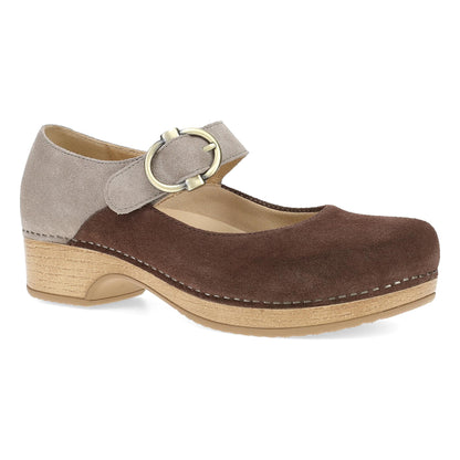 Dansko Bonny Mary Jane Chocolate/Taupe