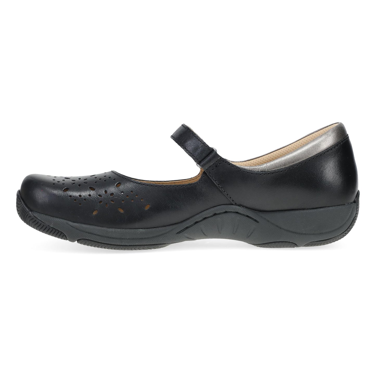 Dansko Stacy Black Waxy Burnished