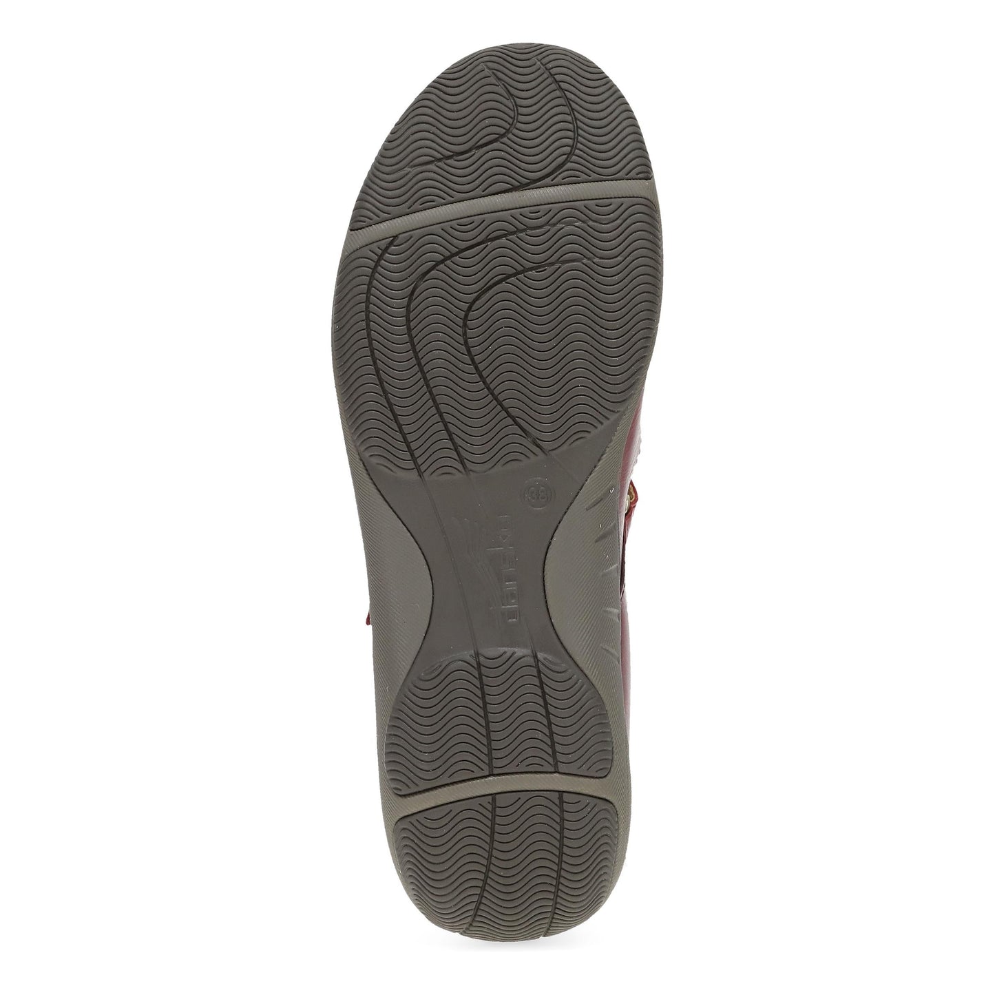 Dansko Stacy Red Waxy Burnished