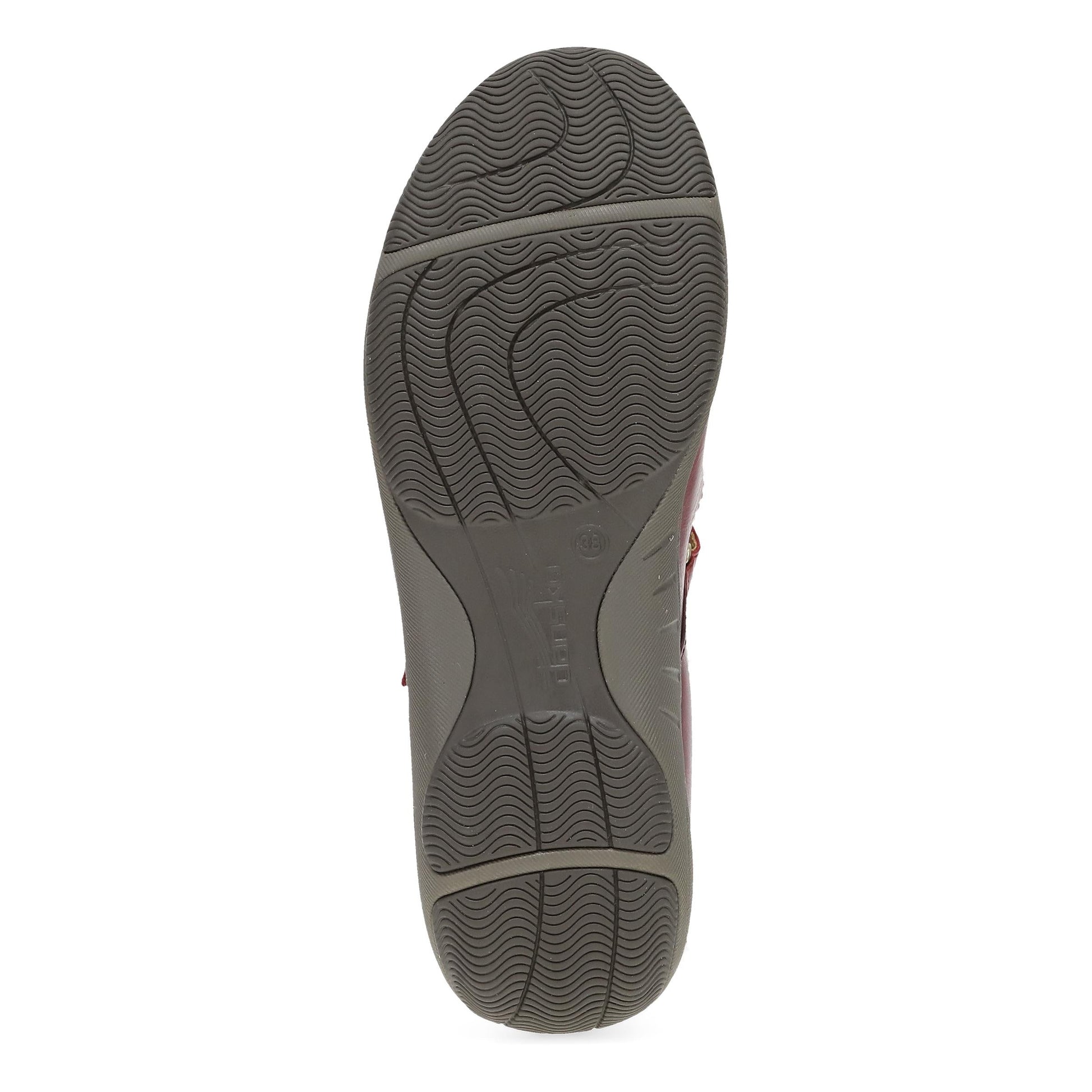 Dansko Stacy Red Waxy Burnished