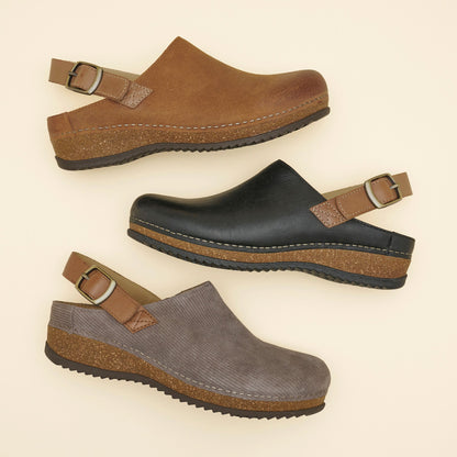Dansko Merrin Black Waxy Milled