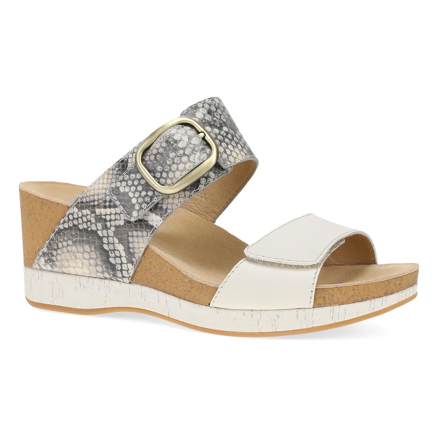 Dansko Shannon Snake/Ivory Leather