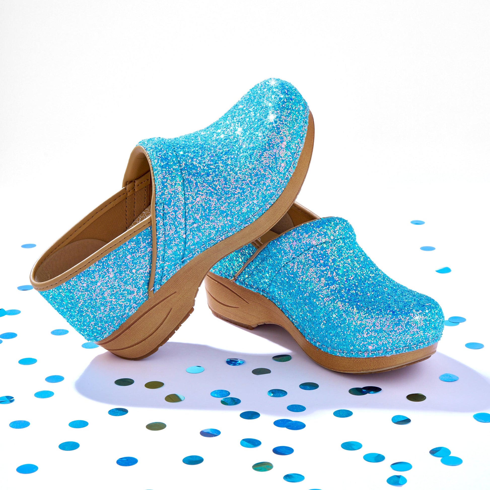 Dansko Wide XP 2.0 Ice Blue Glitter