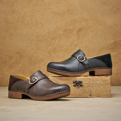 Dansko Margaret Chocolate Burnished Calf