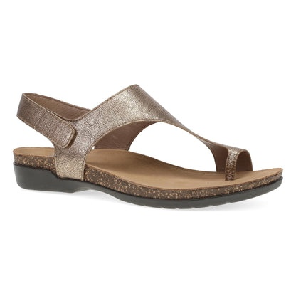 Bronze Metallic Sandal,36