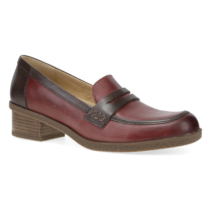 Dansko Danica Plum/Chocolate Waterproof Burnished